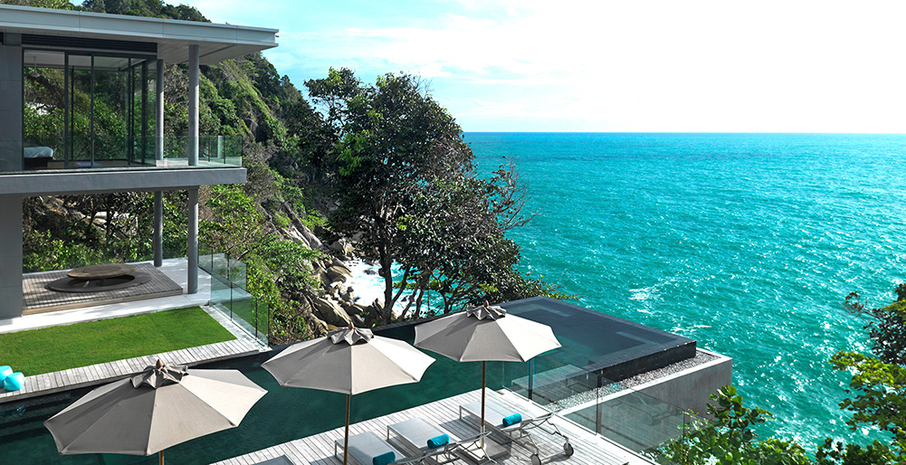 Villa Amanzi Kamala - Clifftop luxury villa with panoramic ocean views